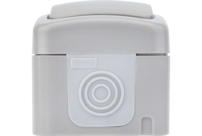 Выключатель Kranz KR-78-0835 одноклавишный Mini OG IP54, о/у, серый Выключатель Kranz KR-78-0835 одноклавишный Mini OG IP54, о/у, серый